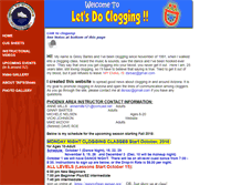 Tablet Screenshot of letsdoclogging.com